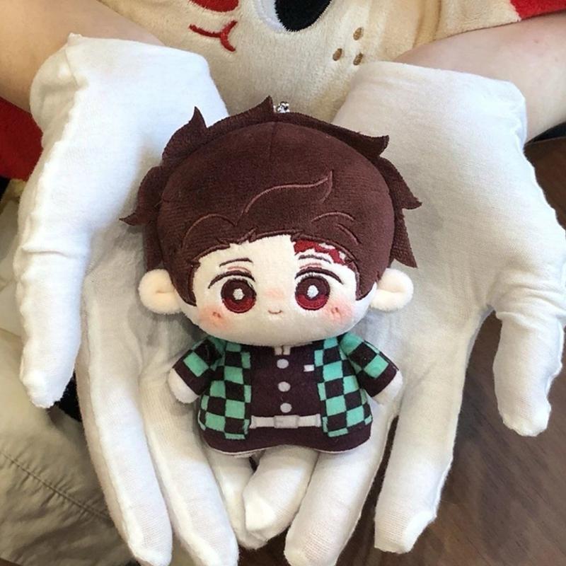 Demon Slayer Plush-Filled Figure Adorable Tanjiro Mitsuri Animation Figure Animation Design  Giyu Akaza Koyuki Plush Playthings Decoration Piece Fans