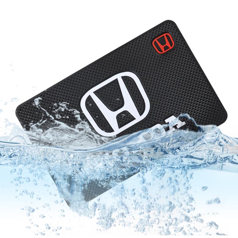 Car Dashboard Non-slip Mat Phone Key Storage Pad Car Accessories For Honda civic accord fit jazz pilot CRV odyssey passport city DE6 fdxk4