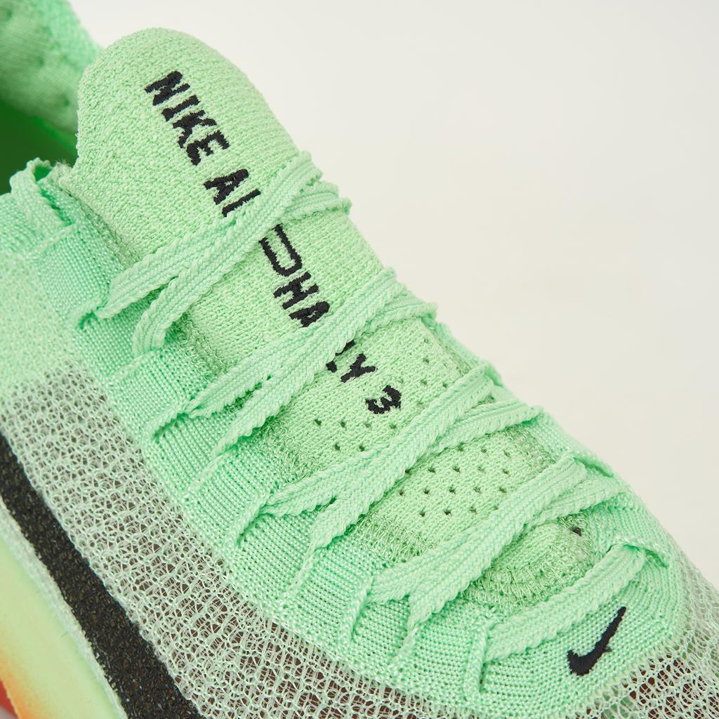 Eliud Kipchoge x Nike Air Zoom Alphafly NEXT% 3 Это только начало Унисекс Кроссовки Зеленый Vapor-Green Черный HJ7041-300