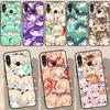 Cute Cartoon Genshin Impact Case For Huawei Honor 50 P20 P30 P40 P50 Pro Lite P Smart Z 2019 2021 Nova 5T Phone Cover