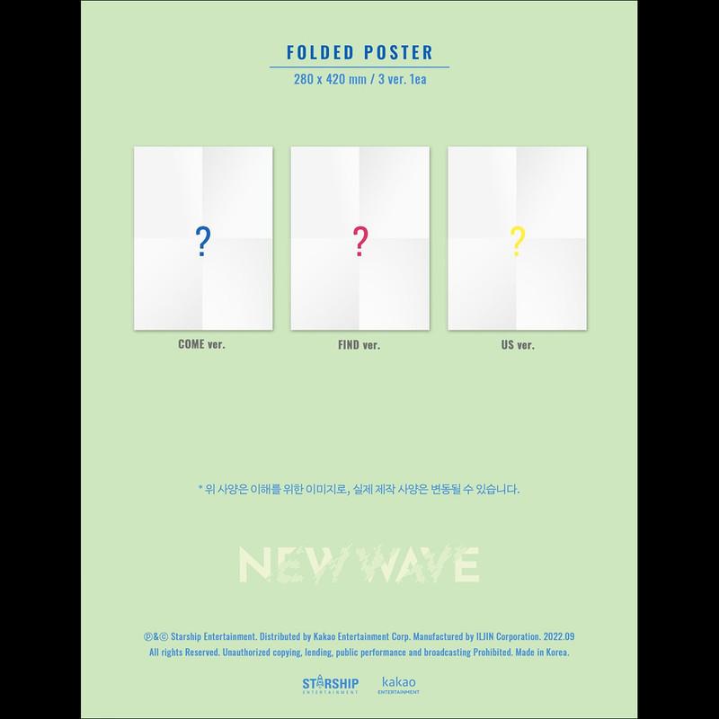 CRAVITY Album [NEW WAVE] (COME Ver. / Find Ver. / Us Ver.)