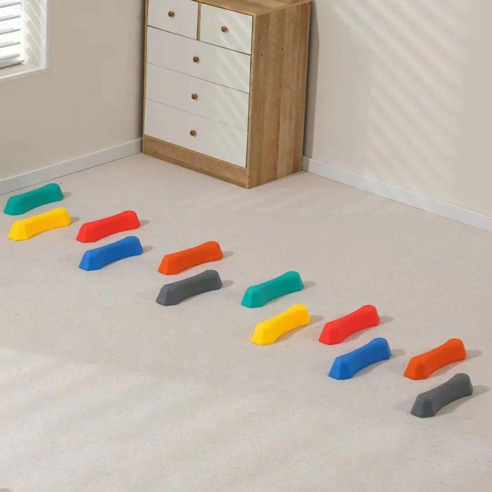 Outdoor Balance Training Foam Steps Balance Stack Stone Balance Sports Toys  Toddlers
