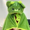 Нетоксичный Милый Плюшевый Мягкий Плащ Кот Накидка Мультяшный Плащ Кот Коралловый Флис Воздушные Одеяла Подарок на День Рождения День Святого Валентина