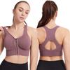 Women Bounce Control Zip Sports Bra Zip Front Sports Bras for Women Support Bras Wirefree High Impact Workout Yoga Tops
