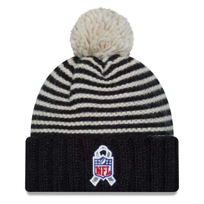 Bonnet - New Era - NFL Salute To Service - Femme - Noir - Hiver - Camouflage