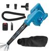 Cordless Dust Blower Handheld Cordless Dust Cleaner For Auto Ergonomic Handle Design Vehicle Dust Collector For Garages Terraces