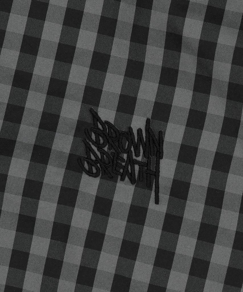 Ветровка Brownbreath Check - Черная