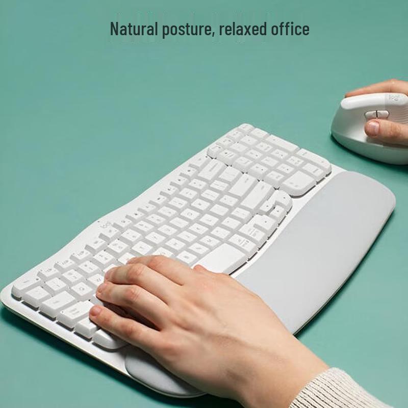 Logitech Эргономичная беспроводная клавиатура Wave Keys