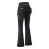 1 Womens High-Waisted Flared Motorcycle Riding Pants With Knee Protection Gear Set Biking Outdoor Sports