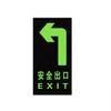 Знаки безопасности Светящиеся наклейки Наклейка с инструкцией по безопасному выходу Флуоресцентные напольные знаки Знаки аварийной индикации Декорация