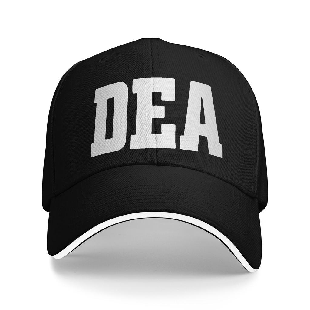 DEA Special Agent Baseball Cap Hip Hop Sandwich Caps Unisex Adjustable Sun Cap Workouts