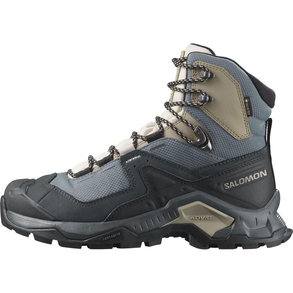 Женские ботинки для хайкинга/треккинга Salomon QUEST ELEMENT GORE-TEX, Размер L41457400, 22,5 см, EBONY/RAINY DAY/STORMY WEATHER