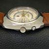 VINTAGE RICOH R31 AUTOMATIC JAPAN MENS SILVER COLOR DIAL WATCH A701952-5 R207-a701952