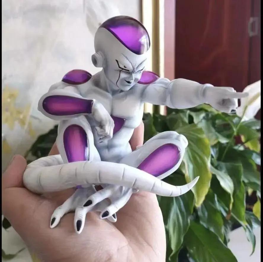 13 СМ НОВЫЙ Автомобильный Орнамент Аниме Dragon Ball Z ФИГУРКА КЛАССА Фриза Фигурка на подставке ПВХ Настольный Орнамент Коллекционная Модель Куклы Игрушки подарок