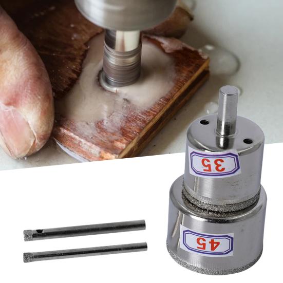 4 шт./19 шт. 4-50 мм полое сверло для гальванического процесса, увеличение скорости сверления, штамповочные инструменты, профессиональное сверло для кольцевой пилы, сверло для мрамора