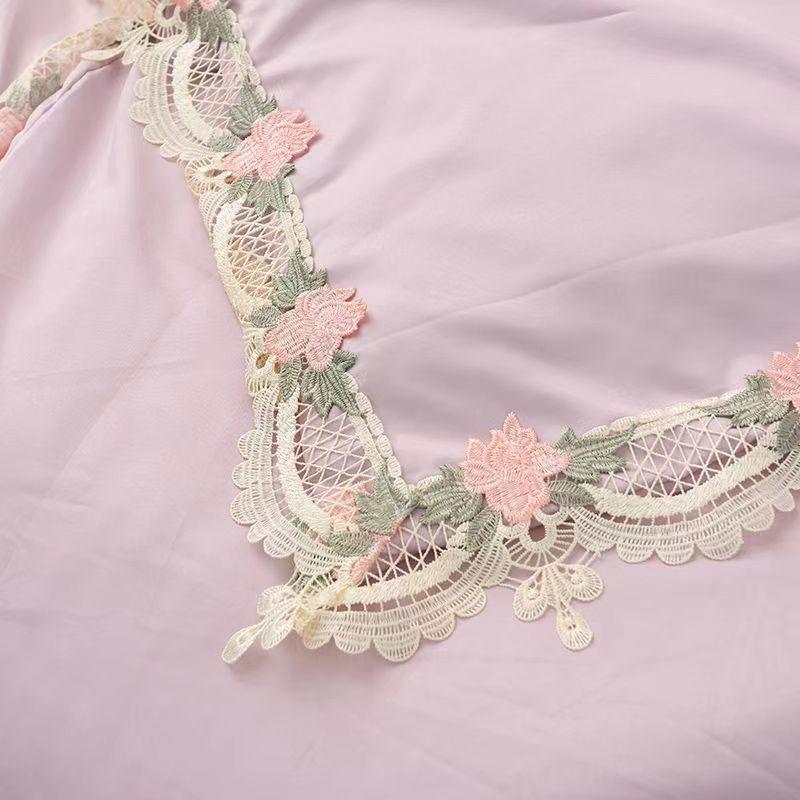 Высококачественный комплект наволочек из ледяного шелка 48*74 см, летний комплект