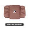 Car Armrest Pad Storage Pocket Center Console Arm Rest Mat Stickers For BMW X1 X2 X3 X5 X4 X6 X7 G30 G20 G32 G11 G12 F40 F30 F20 QX8