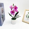 Faux Butterfly Orchid Plant With Plush Material Wedding Decor Props Photography