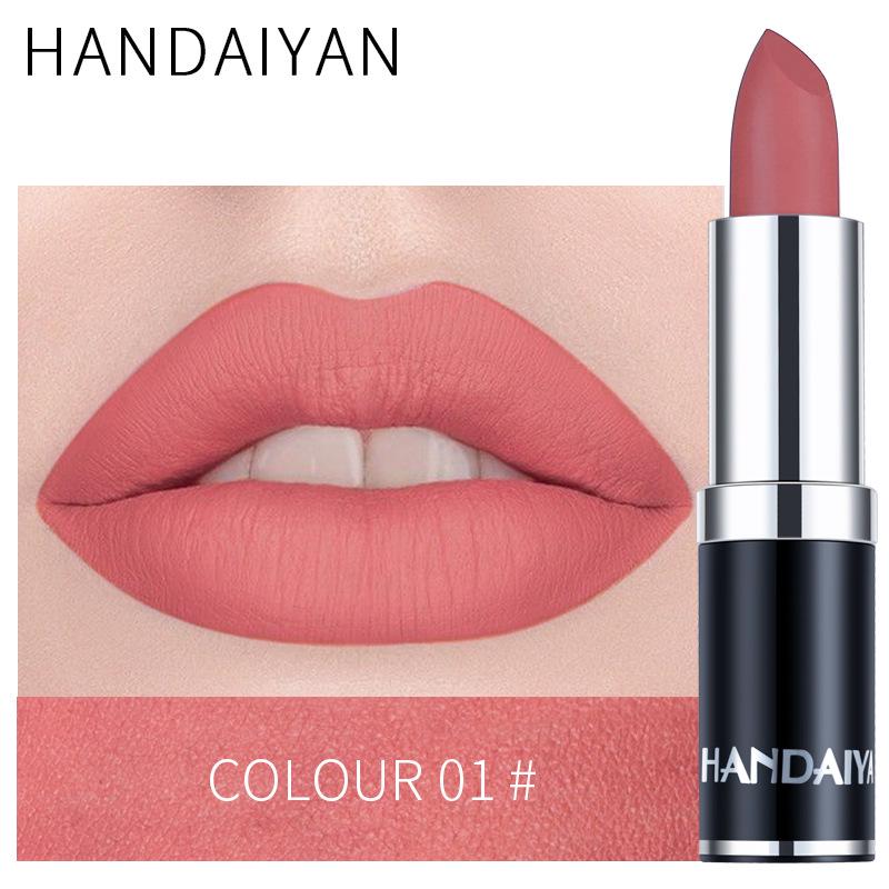 HANDAIYAN Dumpling Fog Surface -long Moisturizing Lipstick Velvet Nourishing Matte Lipstick Red