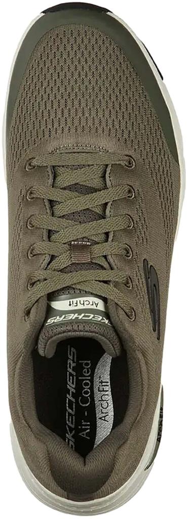 Кроссовки Skechers Arch Fit оливково-зеленые