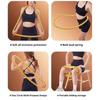 Foldable Spring Tube Yoga Circle Durable Yoga Fitness Hoops Weight Loss Circle  Core Workout