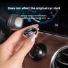 Ball-bar Starter Cover for Decorative Accessories, Luxury Metal Push-to-Start Button Cover for Car, Engine Start/Stop Joystick