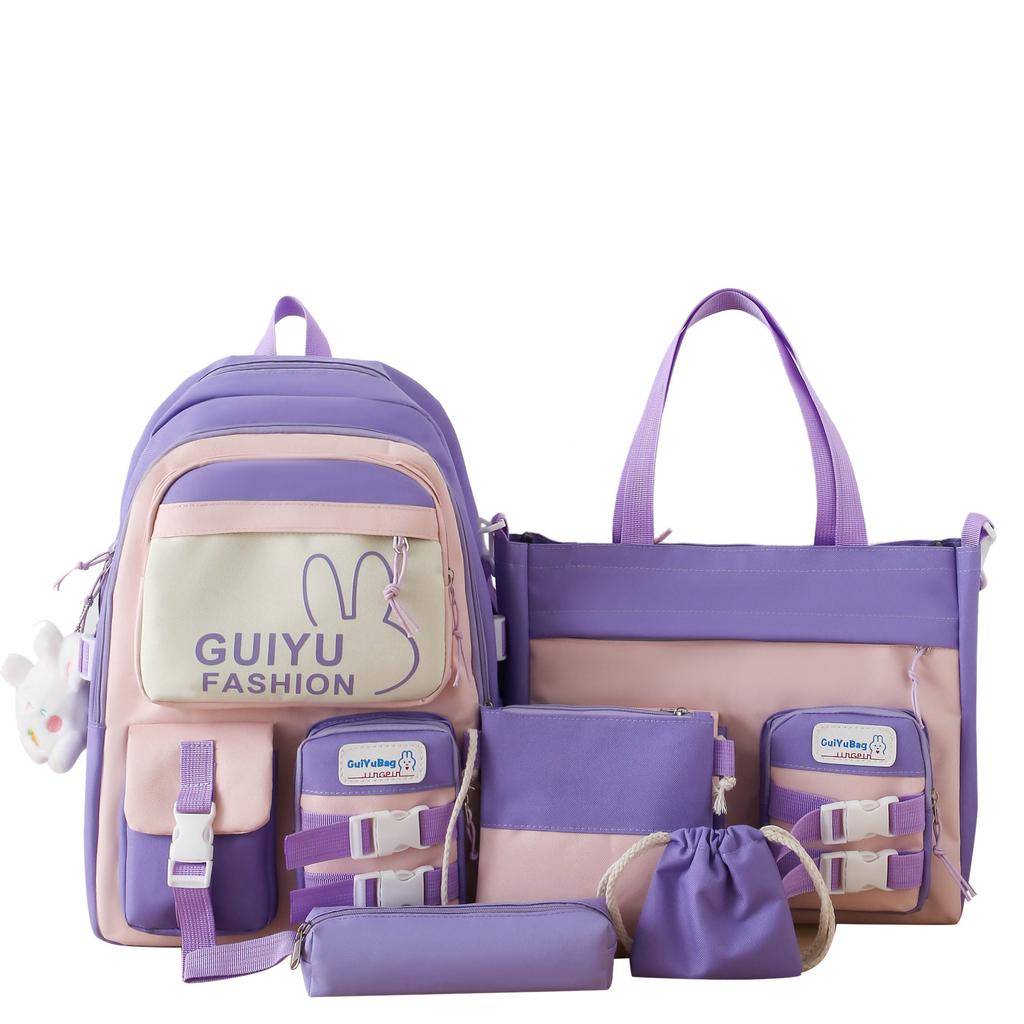 Набор школьных рюкзаков для учениц средней школы, рюкзак большой вместимости AVE