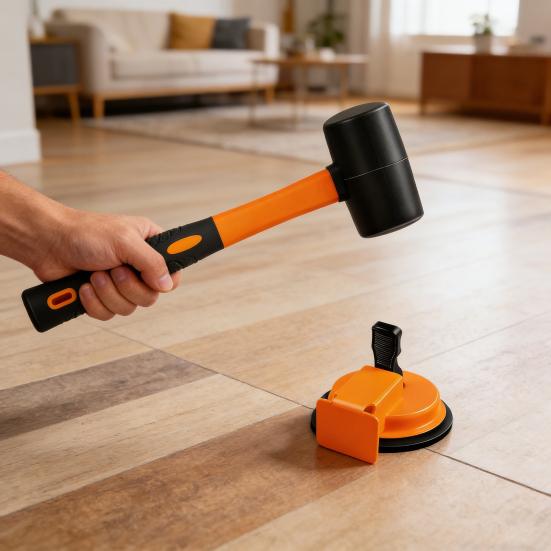 Набор инструментов для заполнения зазоров Профессиональный инструмент для выравнивания и ремонта зазоров на полу с прочной присоской