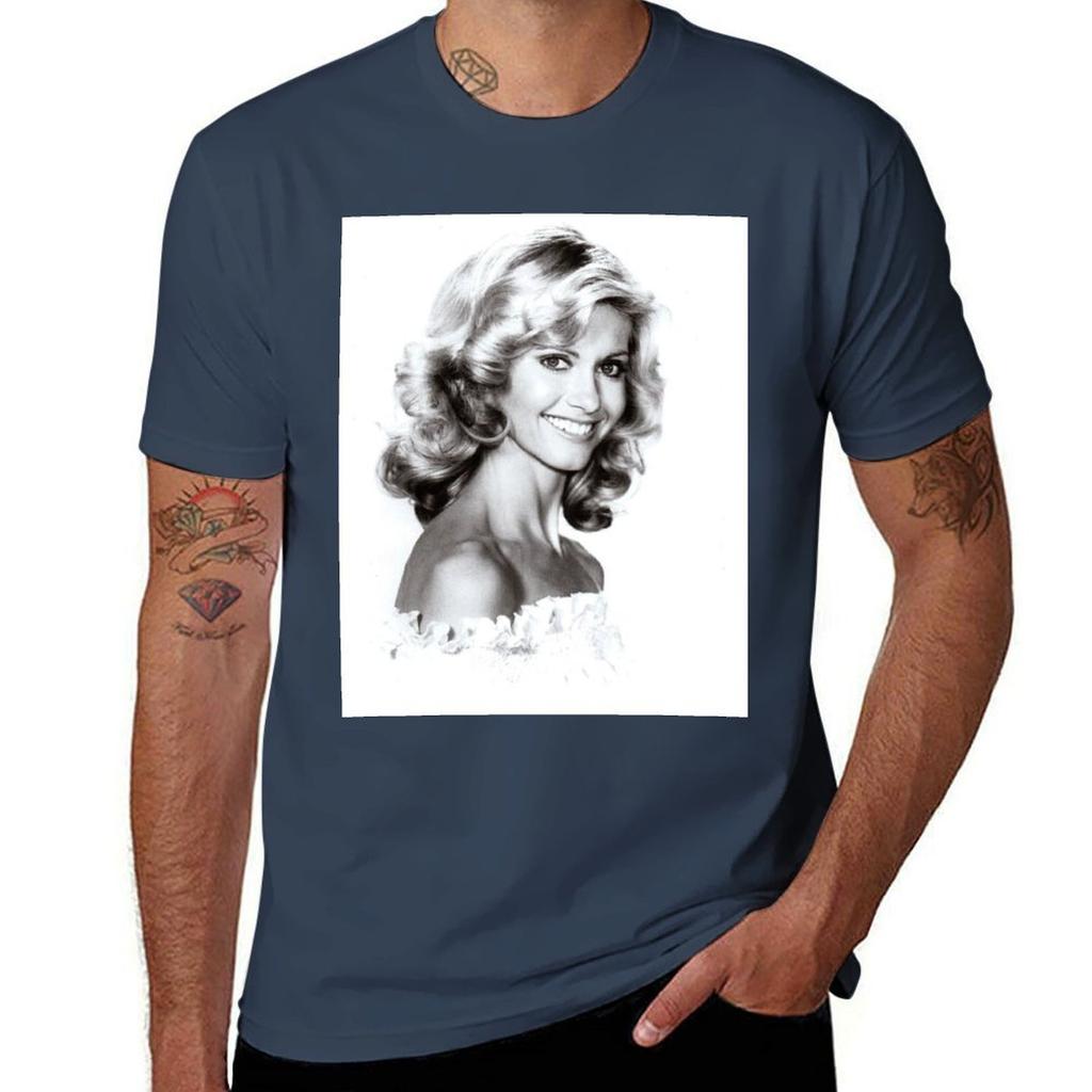 Olivia Newton John 1220822 Tshirt Cotton T Shirt Pack T Shirt For Unisex Tshirt
