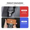 Car Seat Belt Buckle Anti-scratch Protector Cover Accessories For Volkswagen VW Scirocco Jetta Beetle Golf 4 5 6 Passat Polo B5 zg7