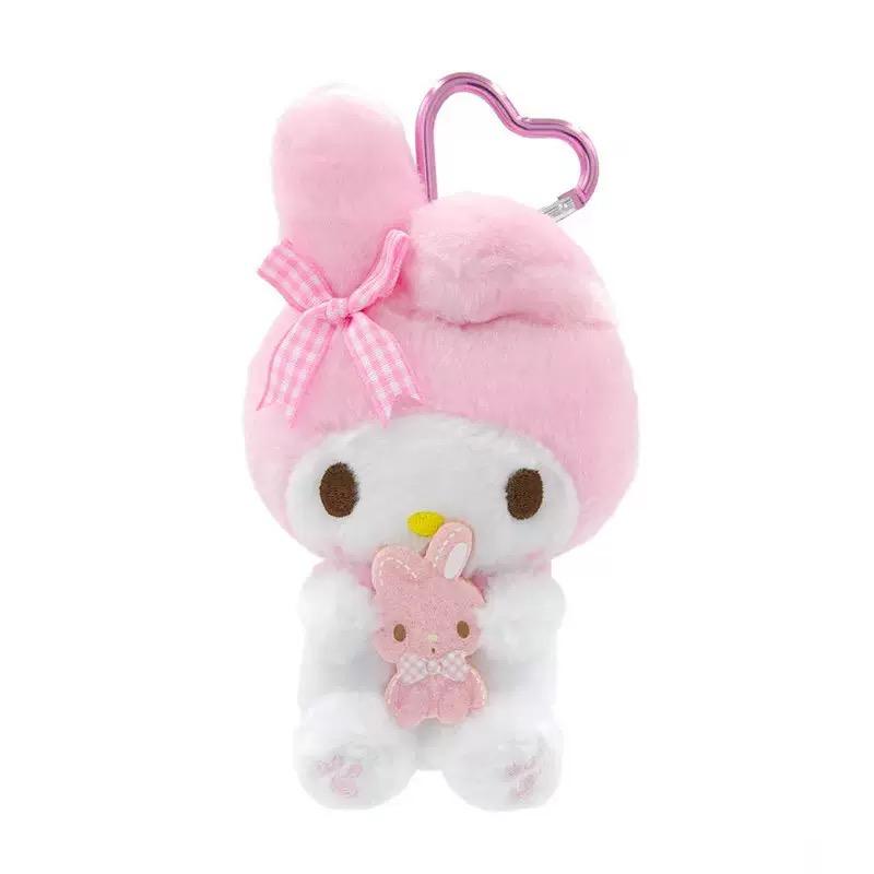 Оригинальный Sanrio Hello Kitty Kuromi Melody Pachacoo Cinnamoroll Мягкая Игрушка Подвеска Милые Плюшевые Игрушки Брелок Брелок Подарок на День Рождения