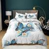 Butterfly Duvet Cover Set Queen King Size 3D Printed Bedding Quilt Cover Set For Girls Kids Teens 3 Piece Set 2 Pillowcases