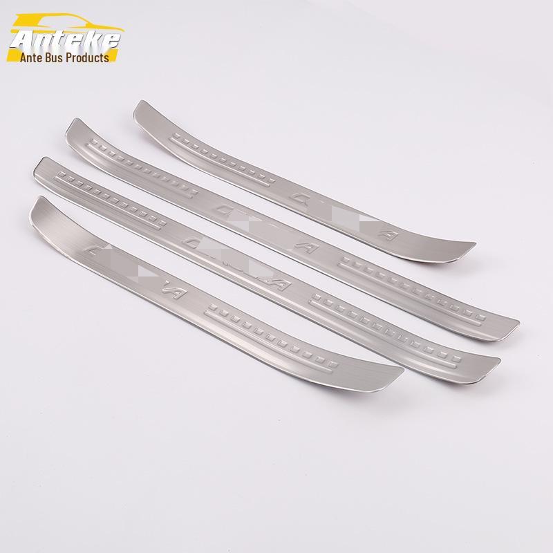 Комплект для модификации порогов дверей, накладки на педаль багажника и бампера, совместимый с 14 моделями Corolla