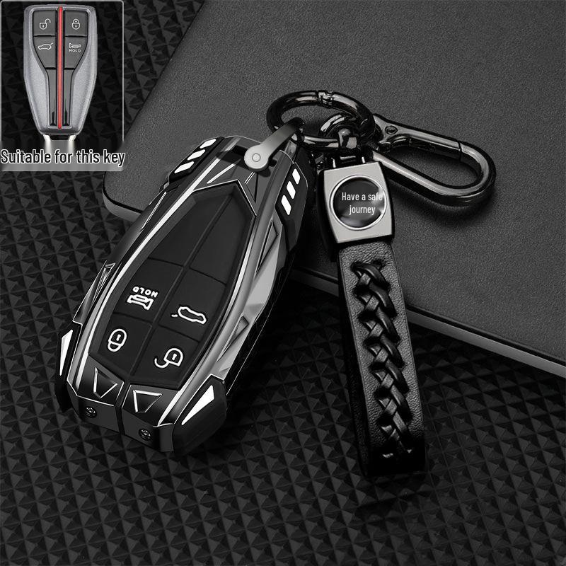 2022 Hongqi HS5/HS7/H9 Qixiang Edition Men's Mecha Key Case Cover