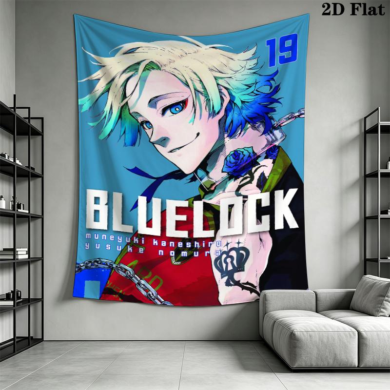 BlueLock Wall Tapestry Aesthetic Wall Hanging Printed Fabric Blanket Decorative Tapestries for Bedroom Living Room Home Decor