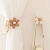 1PC 3D Flower Shape Tieback Window Curtain Ties Decorative Ties Bundle Rope Children's Room Decoration