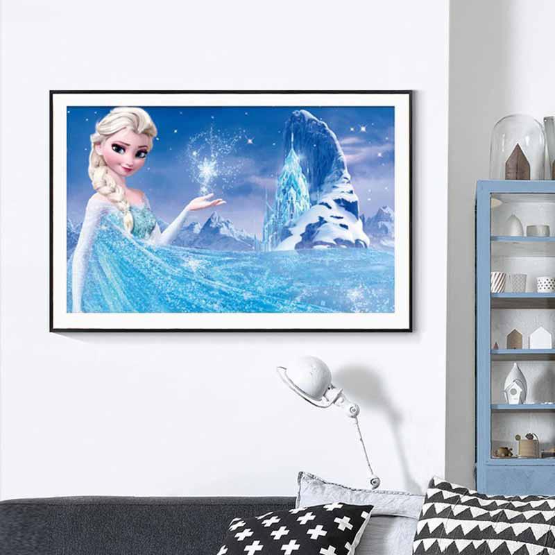 Замороженная масляная живопись Сделай сам настенный декор для гостиной или спальни