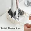 2PCS Flexible Gap Brush Faucet Bathroom Kitchen Long Gap Cleaning Brush Bendable Crevice Cleaning Brush