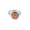 Orange Copper Turquoise Gemstone 925 Sterling Silver Jewelry Handmade Boho  Ring RR-11-39
