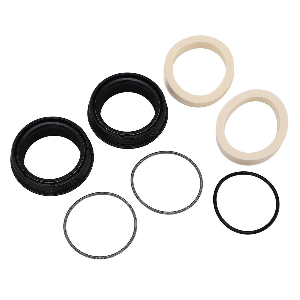 36mm Front Fork Oil Seal Kit Shock Absorption Rubber Oil Seal Replacement for Mountain Bike