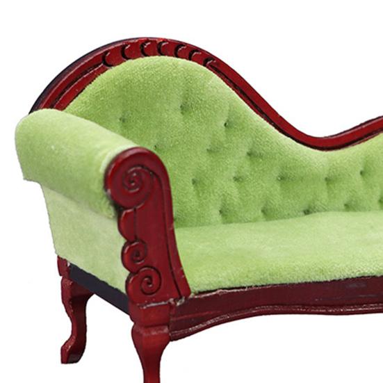 1/12 кукольный домик, миниатюрная мебель, диван, кресло, диван, реалистичная компактная тонкая работа, модель дивана для кукольного домика