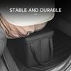 Folding Car Trunk Box Large Capacity Auto Multifunctional Tools Storage Bag Stowing Tidying Car Trash Can PU Leather Car Chair