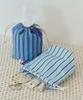 Мешочек Clote String Pouch Mini - Синий в полоску