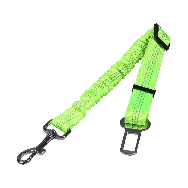 Elastic Car Dog Leash Reflective Car Dogs Leash Adjustable Elasticity Pet Safety Rope for Small Medium Large Dogs Accessories