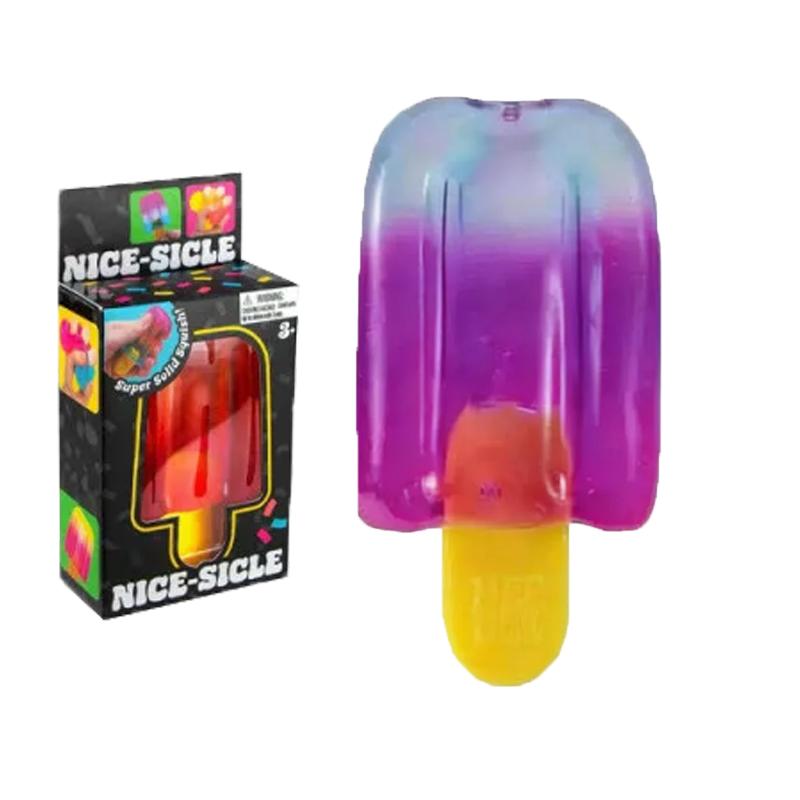 2026 Needoh Nice-Sicle Мороженое на палочке Сенсорная игрушка-сквиш Супер Стресс Мороженое Облегчение Для Детей Взрослых Лето Easfestival Подарки