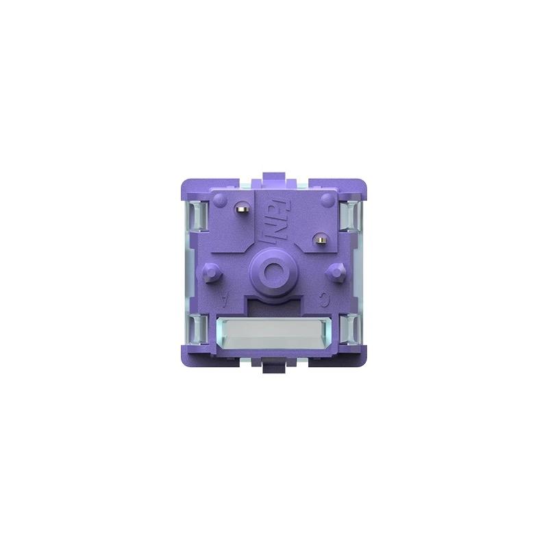 Механический переключатель для клавиатуры Gateron & Nuphy Azure Dragon Switches V4 5PIN HP Тактильный RGB SMD Рабочее усилие 45GF Заводская смазка
