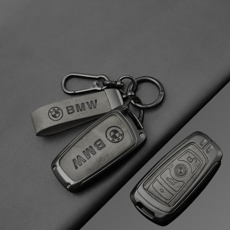 BRHE9 Fashion Zinc Alloy Car Key Case Cover Holder For BMW F30 F20 F10 F18 F22 F01 X3 X4 F06 F02 M3 M5 Protection Keychain Accessories