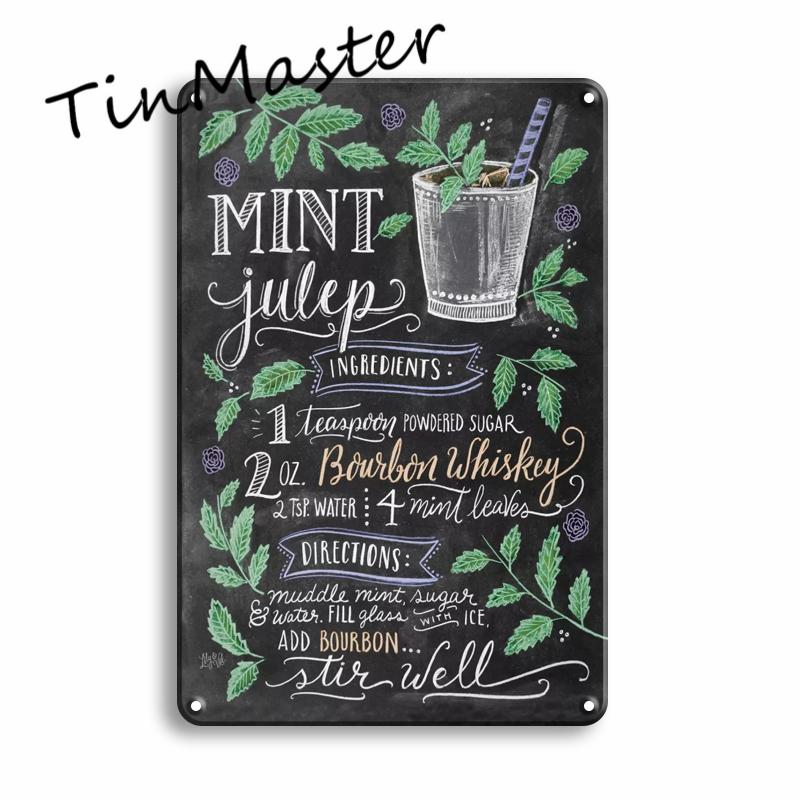 Martini Mojito Cocktail Poster Metal Tin Sign Vintage Restaurant Kitchen Irish Pub Bar Man Cave Decoration Art Wall Stickers