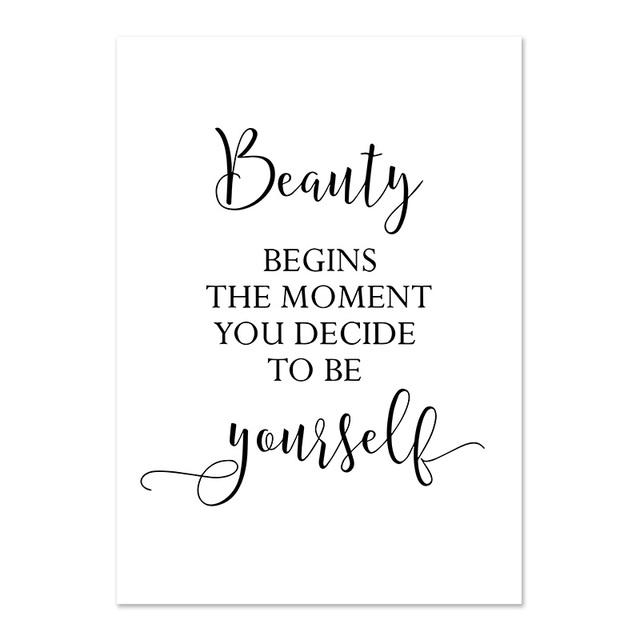 Цветочный флакон духов, модные постеры, принты, красота начинается, цитата, холст, живопись, акварель, настенные художественные фотографии, домашний декор для спальни