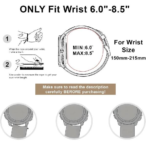 Nylon Rugged for Garmin Instinct 2/2X/3 Watch Band 45/50mm Breathable Wristband for Instinct Solar/Esports Tactical Band